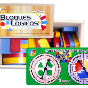 Bloques lógicos c/ruleta de atributos